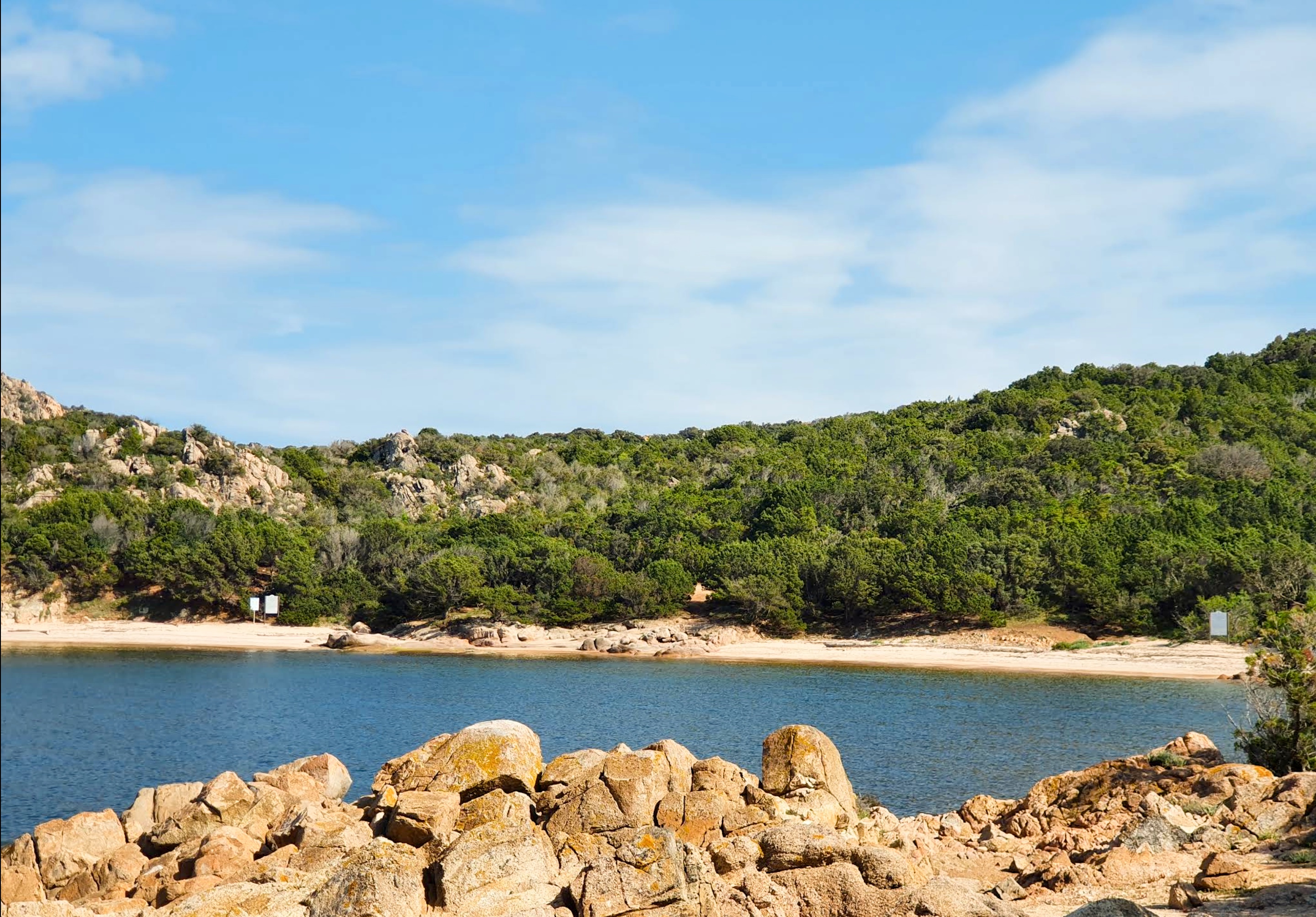 Wild granite coast around Capo Ceraso and Poltu Casu
