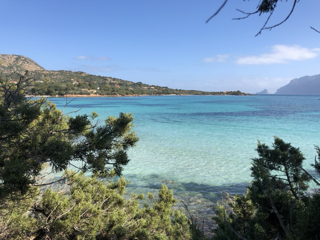 Spiaggia di Porto Istana vicino a Su Bisu, tra Olbia e San Teodoro, Sardegna nord-orientale